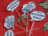 Toppers para docinhos
